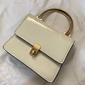 Top shop white hand bag
